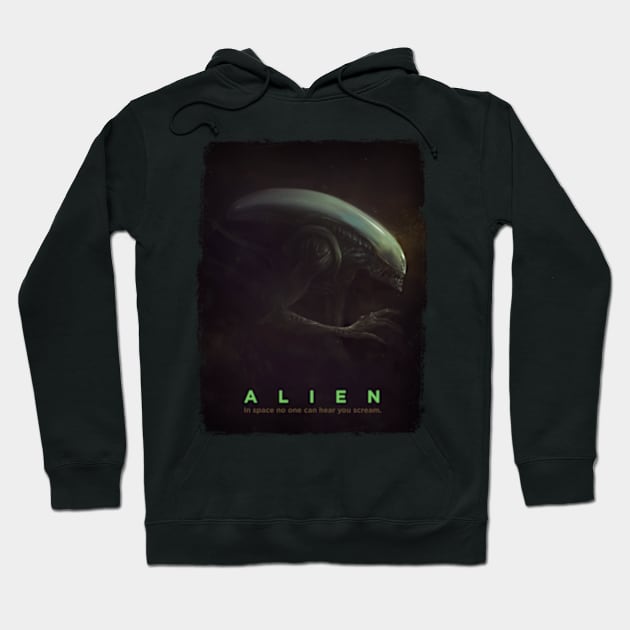 Alien Xenomorph Hoodie by Scud"